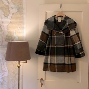 Anthropologie Swing/Pea Coat (M)